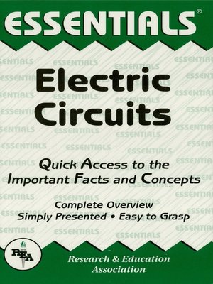 cover image of Electric Circuits Essentials